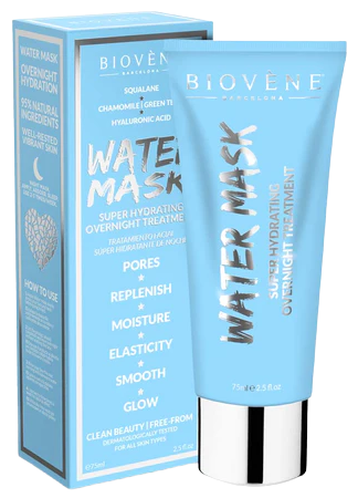 Biov&egrave;ne Water Superhydraterend Nachtmasker 75 ml