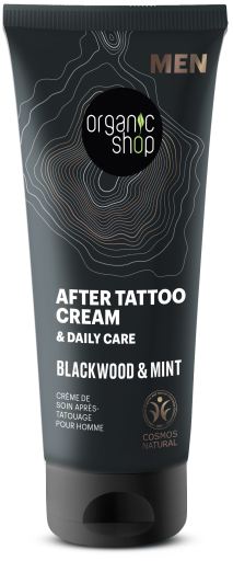 Organic Shop Nazorg Tattoo Cr&egrave;me Blackwood & Mint 75 ml