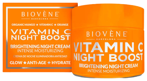 Biov&egrave;ne Vitamine C Night Boost Nachtcr&egrave;me 50 ml