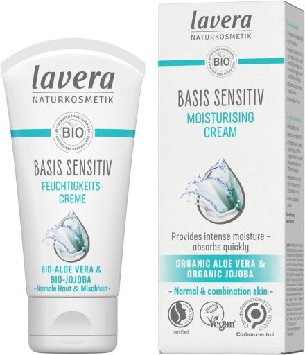 Lavera Basis Sensitiv Vochtinbrengende Cr&egrave;me 50 ml