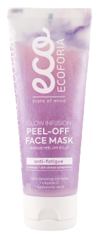 Ecoforia Lavender Clouds Glow Infusion Peel-Off Gezichtsmasker 75ml