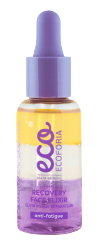Ecoforia Lavendelwolken 3-fasen elixerherstel voor het gezicht 30 ml