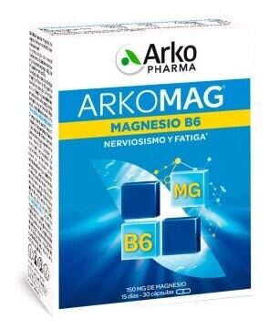 Arkopharma Arkovital Magnesium + Vitamine B6 30 Capsules