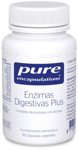 Pure Encapsulations Spijsverteringsenzymen Plus 90 Capsules