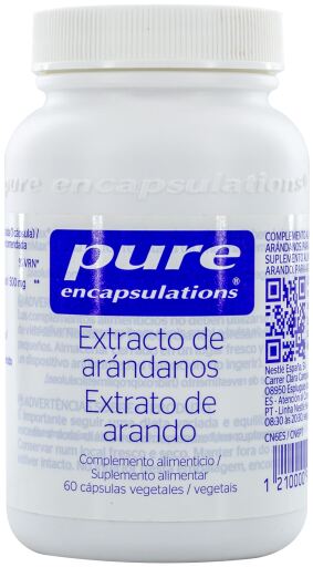 Pure Encapsulations Blauwe bessenextract 60 capsules