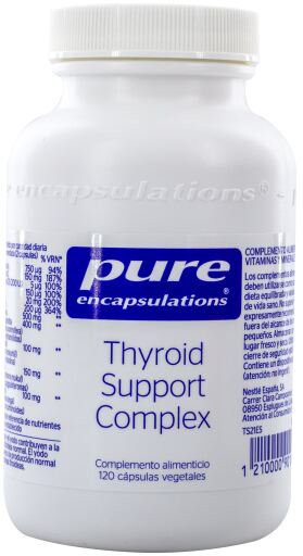 Pure Encapsulations Schildklierondersteuningscomplex 120 capsules