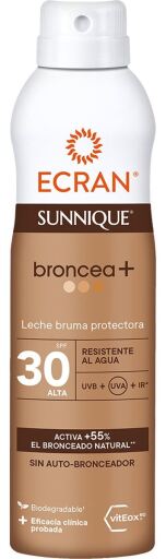 Sunnique Broncea+ Beschermende Mist SPF 30 250 ml