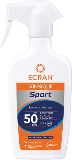 Ecran Sunnique Sport Beschermende Melkspray SPF 50 270 ml