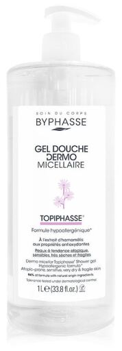 Byphasse Topiphasse Dermo Micellaire Douchegel 1 L