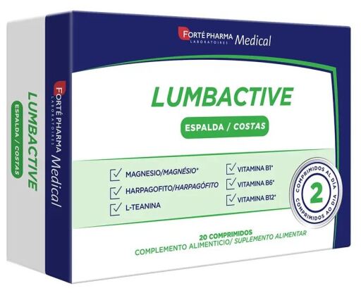 Fort&eacute; Pharma Lumbactive Rug 20 Tabletten