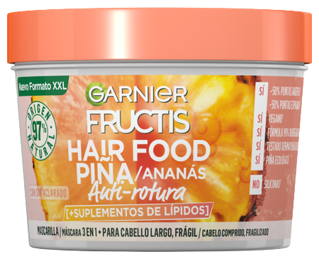 Fructis Hair Food Ananas Anti-Breuk Masker 350 ml
