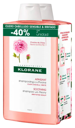 Pioenroos Verzachtende Shampoo Duo 2 x 400 ml