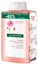 Pioenroos Verzachtende Shampoo Duo 2 x 400 ml