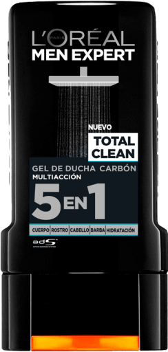 L'Or&eacute;al Paris Men Expert Pure Carbon Douchegel 5 In 1 400 ml