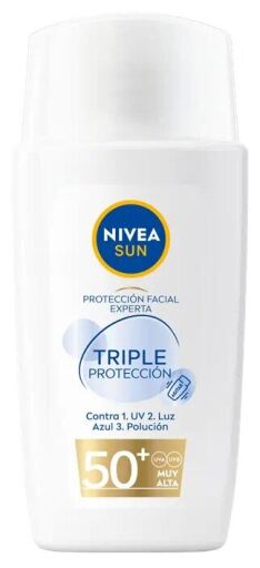Nivea Sun Facial Protection Ultralight Fluid Triple Protection SPF 50+ 40 ml