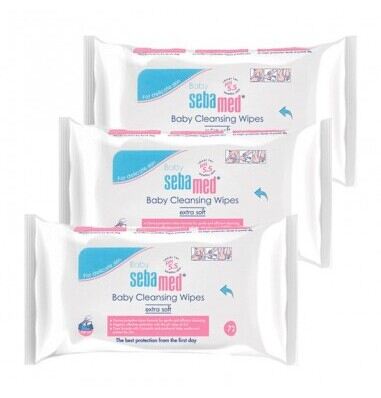 Sebamed Babyreinigingsdoekjes 3 x 60 stuks