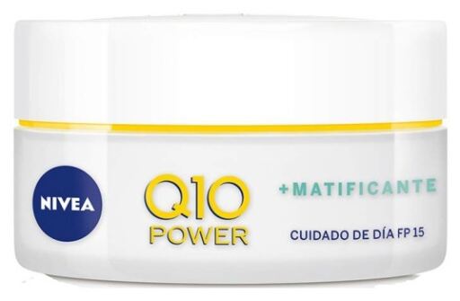 Nivea Q10 Power Anti-aging Matterende Dagcr&egrave;me SPF 15 50 ml