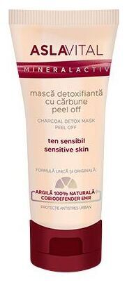Aslavital Houtskool Detox Masker 100 ml