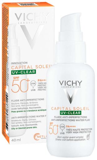 Vichy Capital Soleil Uv Clear Anti-Imperfecties Serum SPF 50+ 40 ml
