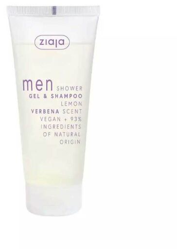 Heren Douchegel en Shampoo Citroenverbena 200 ml