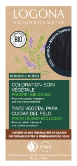 Logona Indigo Zwarte Groentekleurstof 100 gr