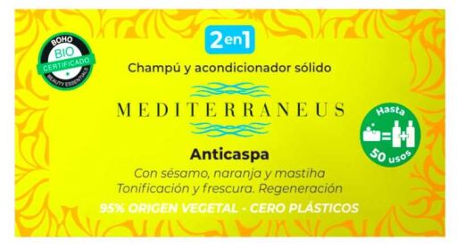 Mediterraneus Solid Anti-Roos Shampoo en Conditioner 50 gr