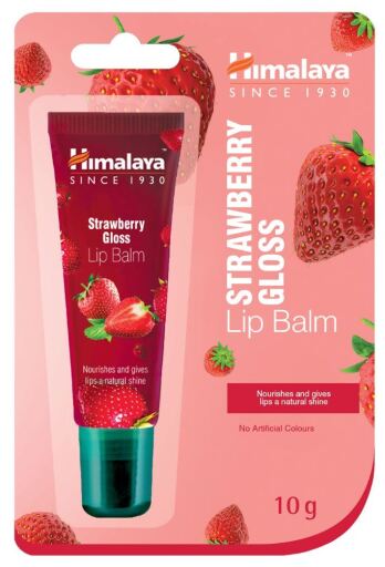 Himalaya Aardbei Gloss Lippenbalsem 10 gr