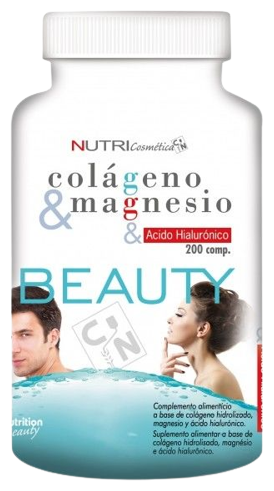 Clinical Nutrition Collageen Magnesium en Hyaluronzuur 200 Tabletten