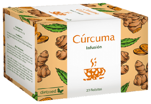 Dietmed Kurkuma-infusie 20 zakjes