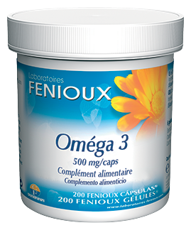 Fenioux Omega 3 500 mg x 200 capsules