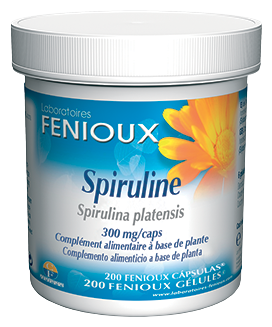Spiruline 300 mg x 200 capsules