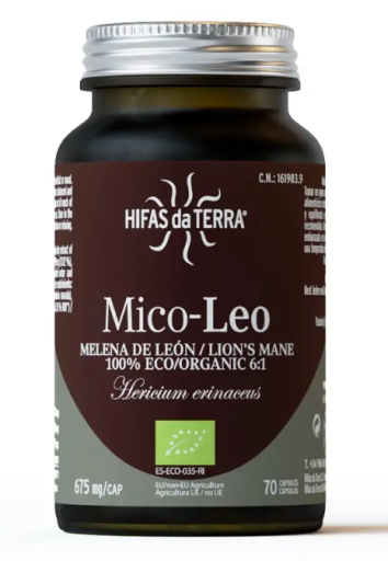 Hifas da Terra Mico-Leo Leeuwenmanen 70 Capsules