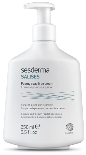 Salises Schuimende Cr&egrave;me zonder Zeep 250 ml