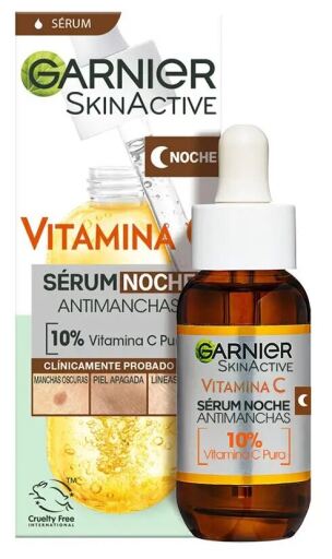 Garnier Huidactief Anti-Spot Nachtserum met Vitamine C 30 ml