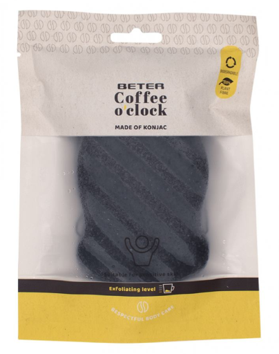Beter Koffie O clock Konjac Spons