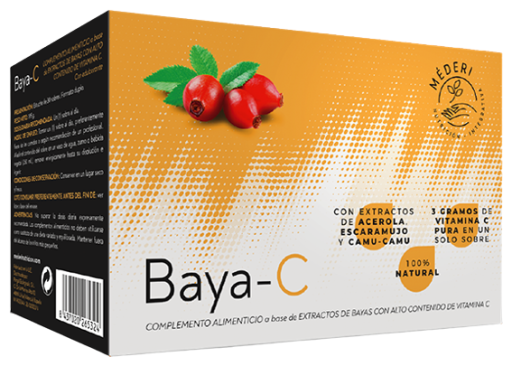 M&eacute;deri Nutrici&oacute;n Integrativa Berry C 30 enveloppen