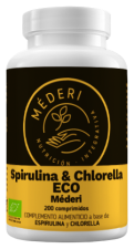 Spirulina &amp; Chlorella Eco 200 Tabletten