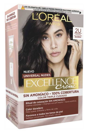 L'Or&eacute;al Paris Excellence Universal Nudes Drievoudige Kleuring