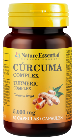 Nature Essential Kurkuma Vitamine C Peper 60 Capsules