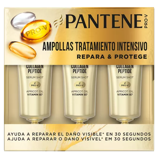 Pantene Herstelt en beschermt blaren Intensieve behandeling 3 stuks