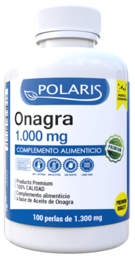 Polaris Teunisbloem 1000 mg 100 capsules