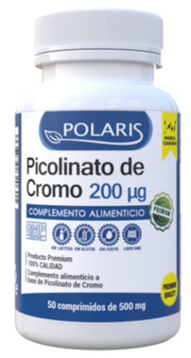 Polaris Chroompicolinaat 200 mg 50 tabletten