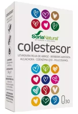 Soria Natural Cholestesor 30 capsules