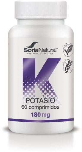 Soria Natural Kalium met vertraagde afgifte 60 capsules