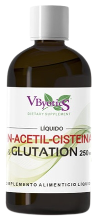 Vbyotics Nac + Vloeibare Glutathion 250 ml