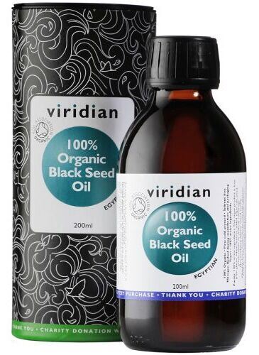 Viridian Zwarte komijnolie 200 ml