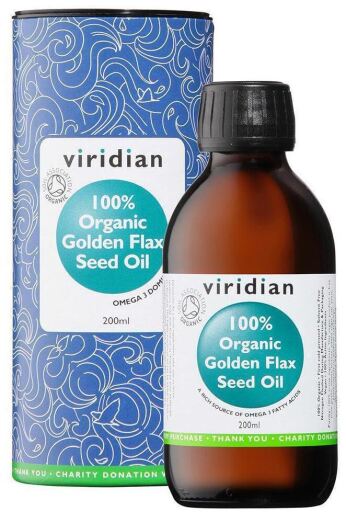 Viridian Gouden Lijnzaadolie 200 ml