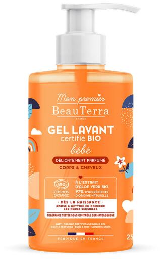 BeauTerra Bio Baby Douchegel met Parfum 750 ml