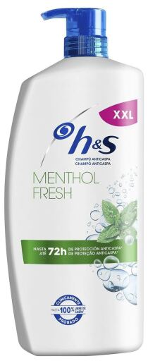 h&s Menthol Fris Shampoo 1000 ml