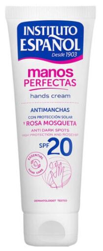 Instituto Espa&ntilde;ol Perfect Hands Anti-Vlekcr&egrave;me met Rozenbottel SPF 20 75 ml